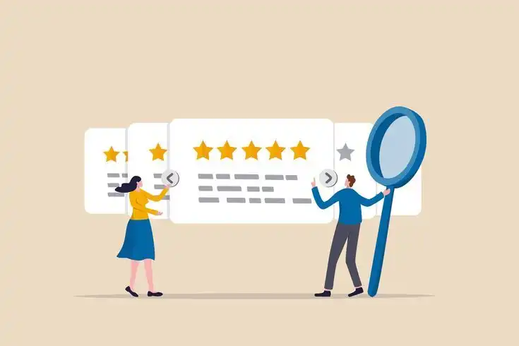 Online customer feedback